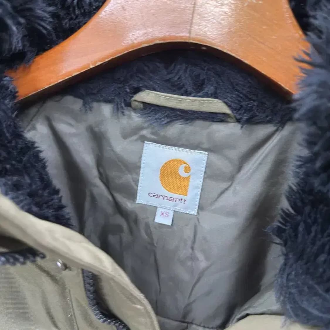 칼하트 캐주얼 앵커리지 파카 패딩 점퍼 XS A04857 상품이미지3