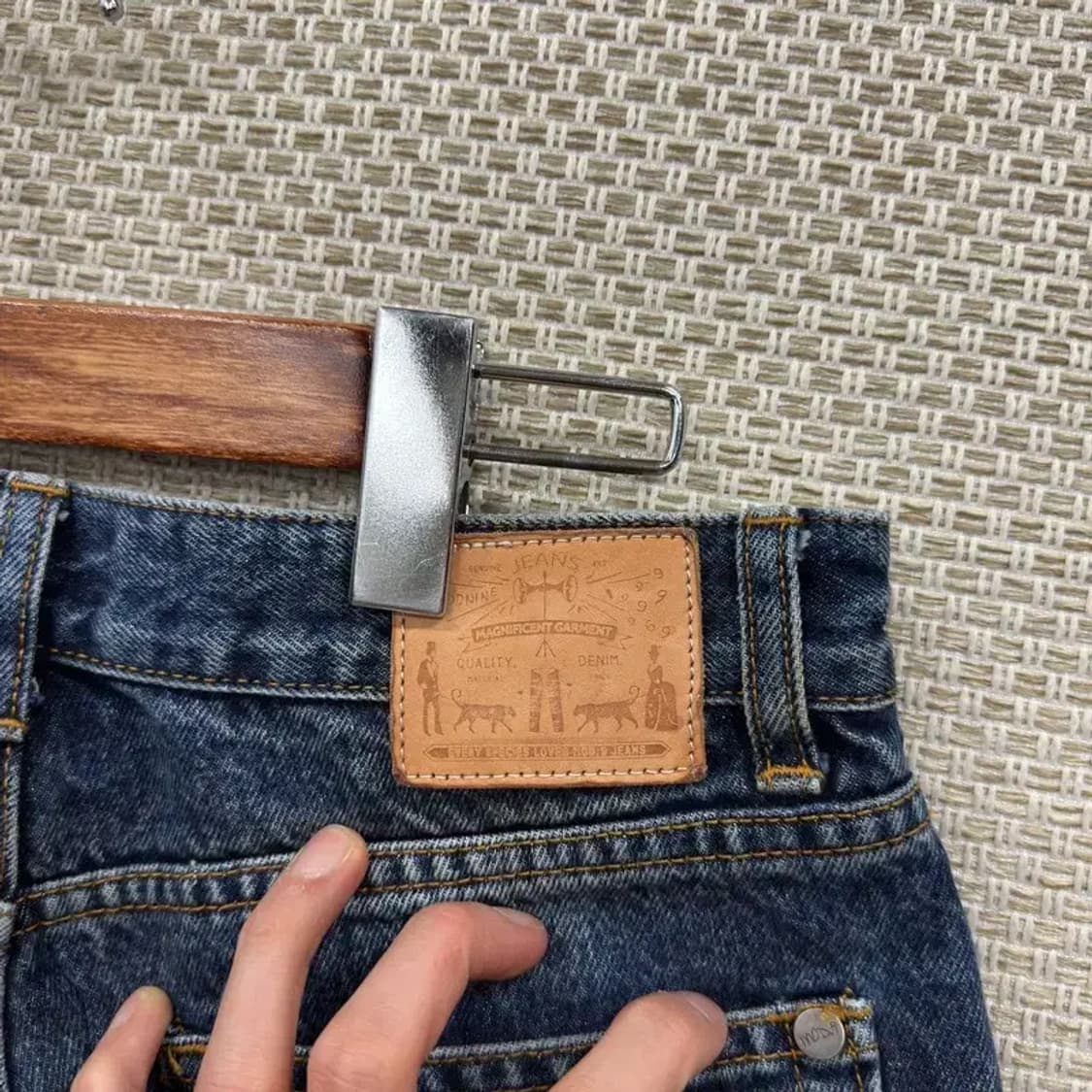 모드나인 캐주얼 데님 청바지 28인치 A04879 상품이미지3