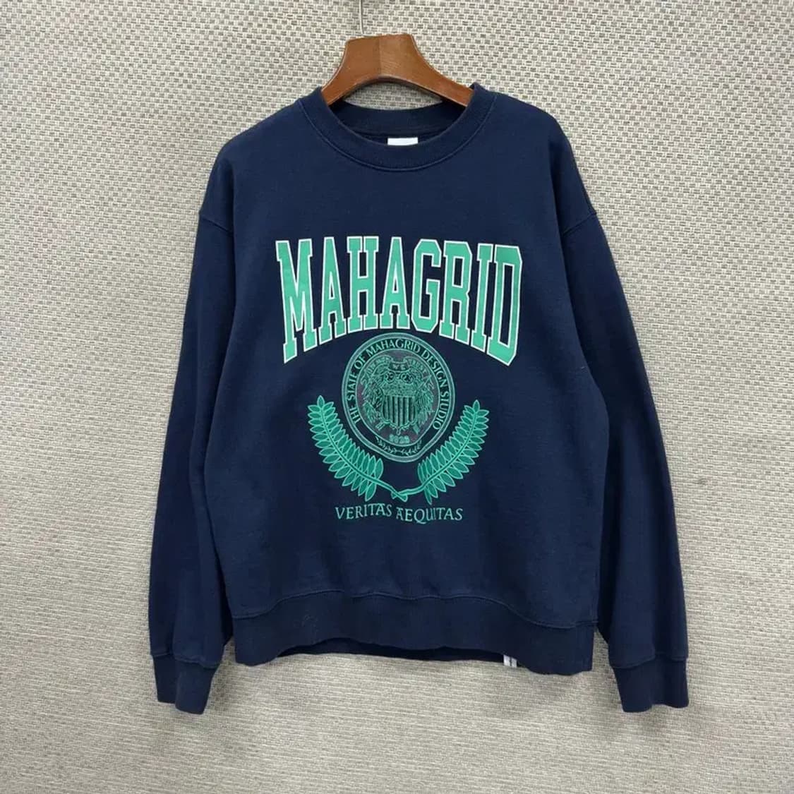마하그리드 캐주얼 빅프린팅로고 스웻셔츠 맨투맨 S A04874 상품이미지1