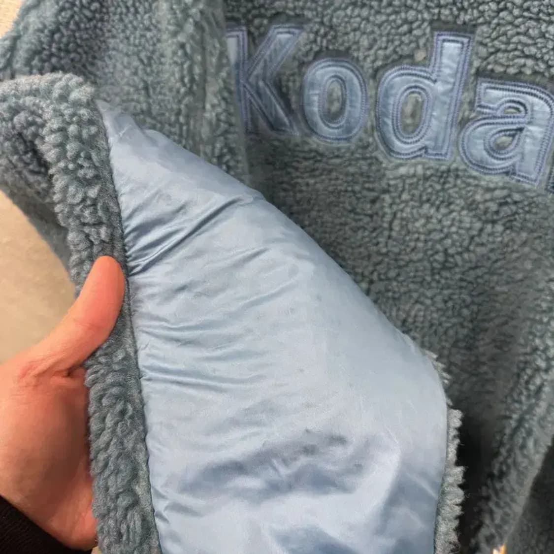 코닥 캐주얼 양털 플리스 후리스 집업 2XL A04927 상품이미지5