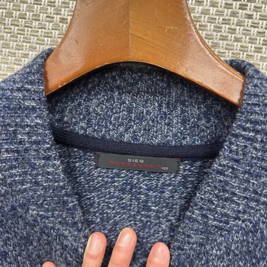 지이크 캐주얼 울 니트 가디건 105 A04931 상품이미지3