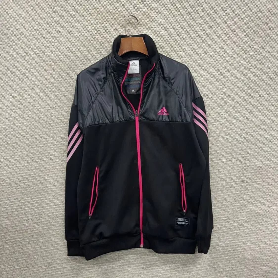 아디다스 블랙핑크 그라데이션 트랙탑 져지 집업 M A04932 상품이미지1