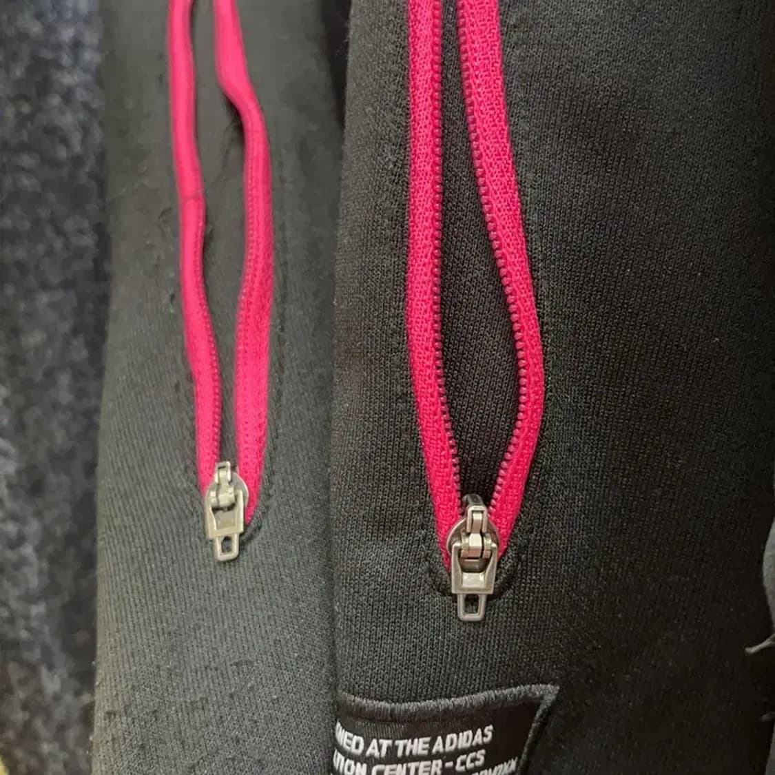 아디다스 블랙핑크 그라데이션 트랙탑 져지 집업 M A04932 상품이미지6