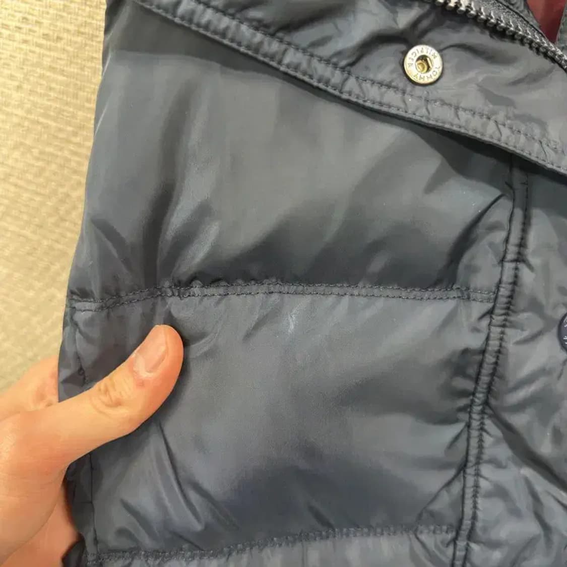 타미힐피거 캐주얼 자수로고 오리털 덕다운 패딩 조끼 M A04937 상품이미지6