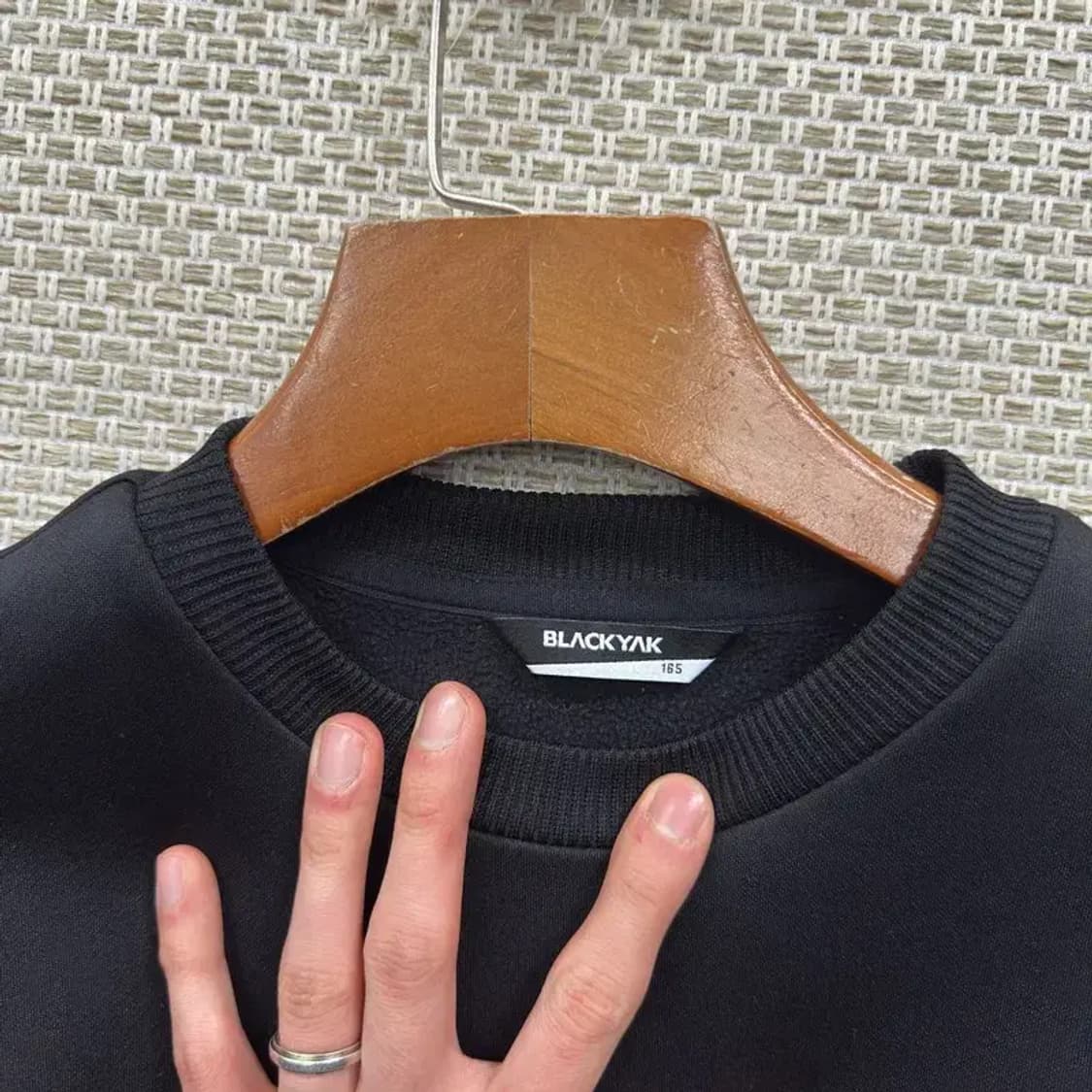 블랙야크 레이어드 약기모 져지 스웻셔츠 맨투맨 165 A04939 상품이미지3