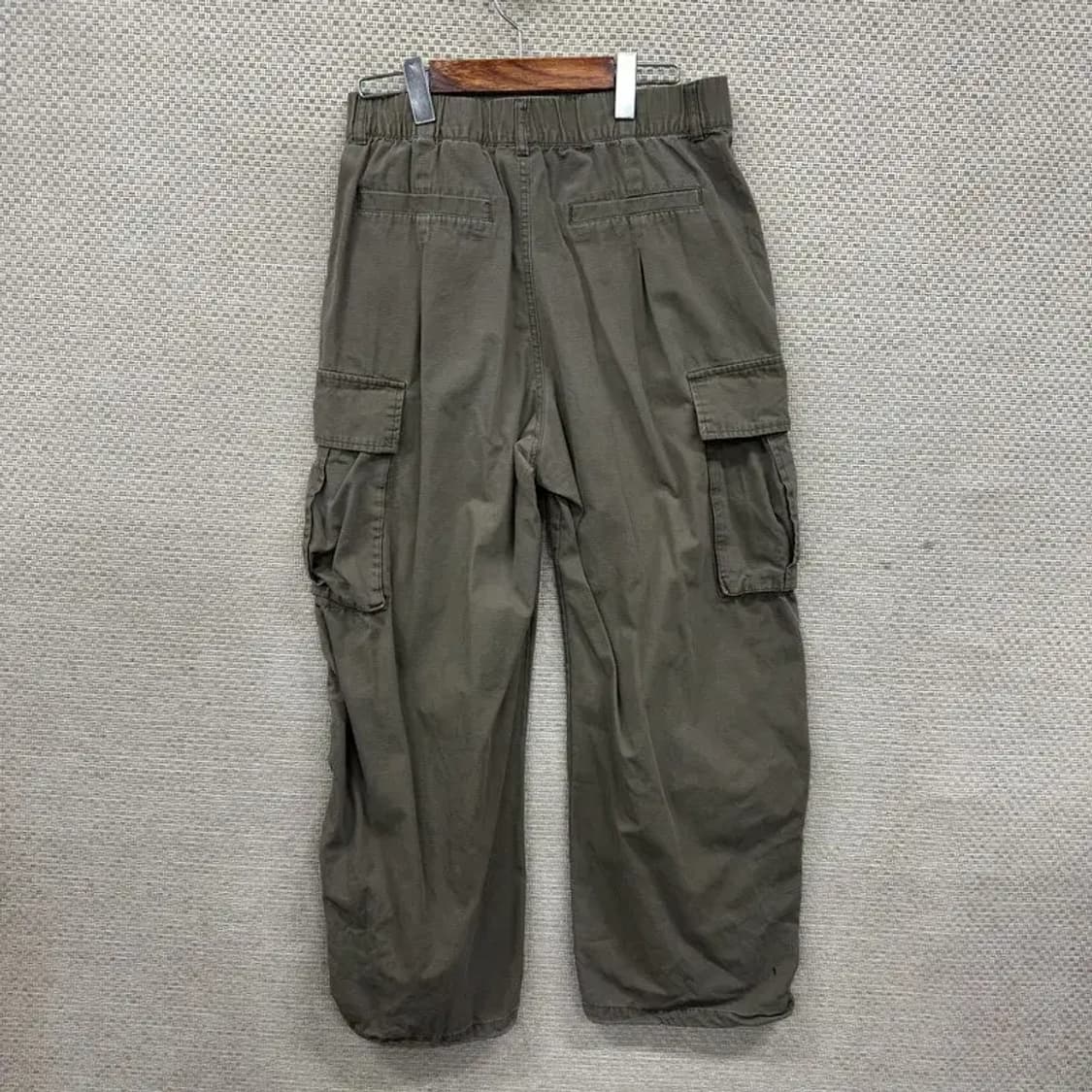 에이치앤엠 Y2K 밴딩 카고팬츠 면바지 S A04958 상품이미지2