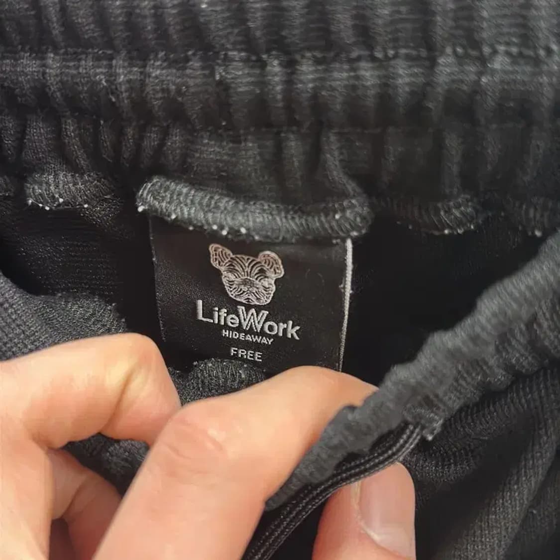 라이프워크 캐주얼 카고 니트 밴딩 스커트 F A04962 상품이미지3