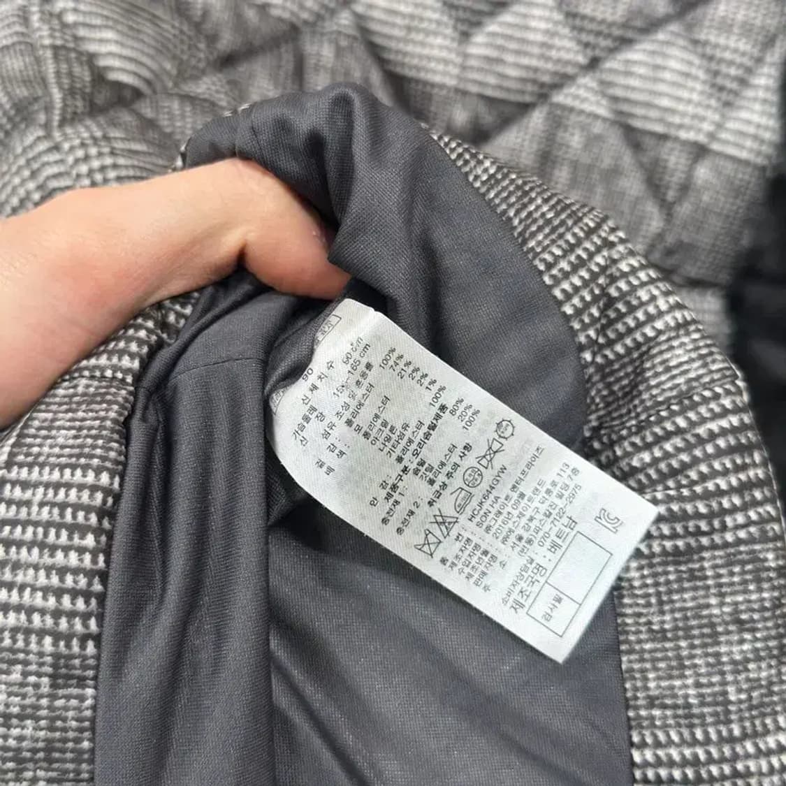 헨리코튼 골프 울 오리털 덕다운 미디 패딩 90 A04936 상품이미지4