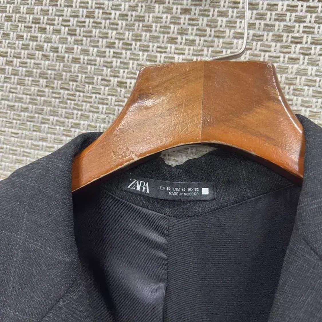 자라 ZARA 캐주얼 버튼 블레이저 자켓 USA42 A04954 상품이미지4