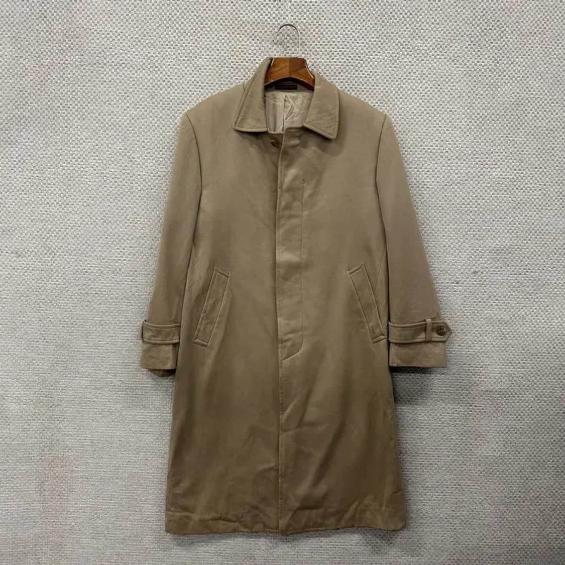 입생로랑 YSL 정품 90s 울 롱 코트 자켓 56 A05006 상품이미지1