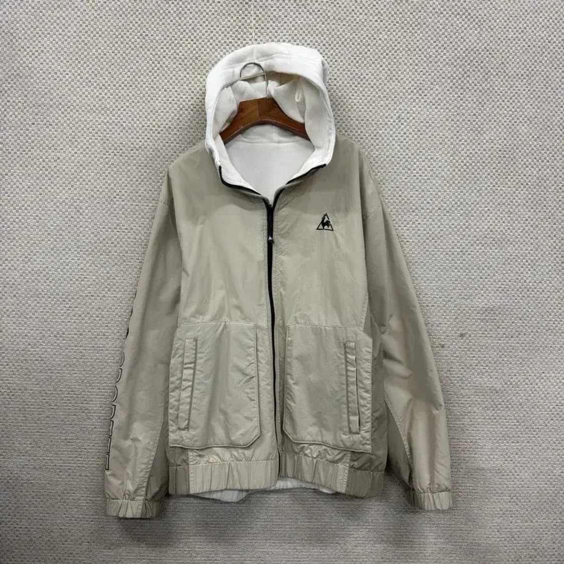 르꼬끄 캐주얼 리버시블 후드집업 바람막이 자켓 L A05007 상품이미지3