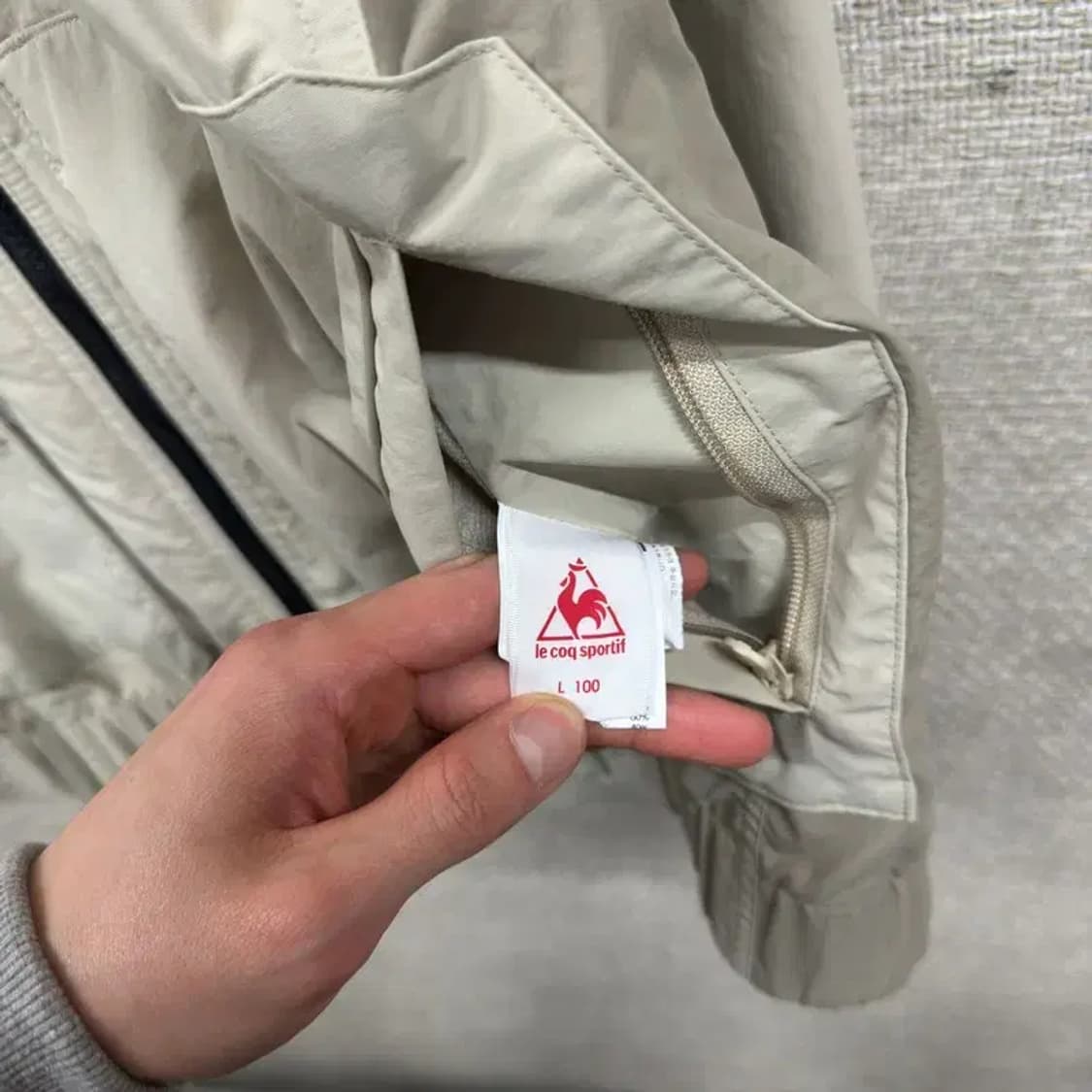 르꼬끄 캐주얼 리버시블 후드집업 바람막이 자켓 L A05007 상품이미지5