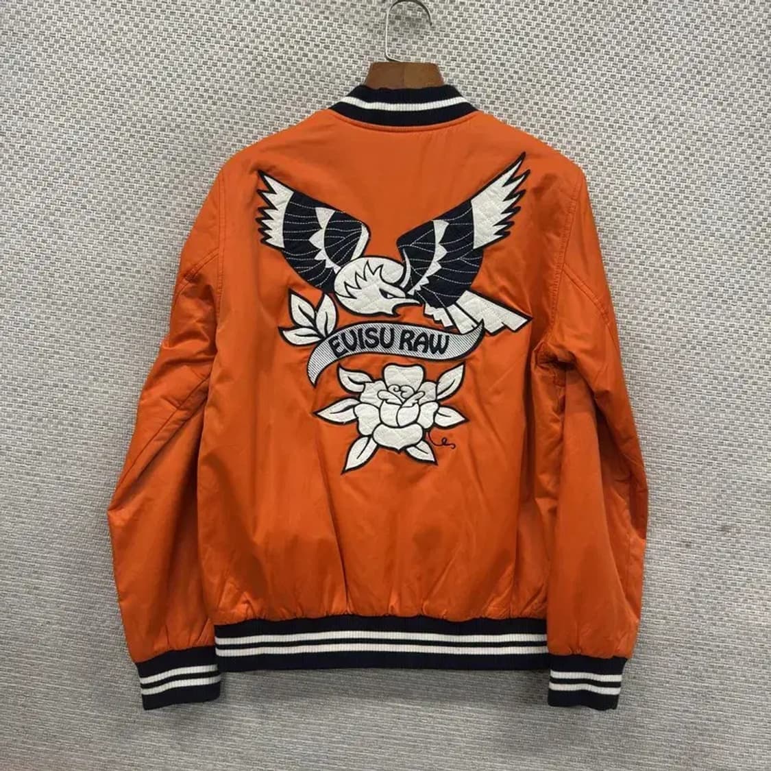 에비수 올드스쿨 독수리 바시티자켓 야구잠바 S A05016 상품이미지1