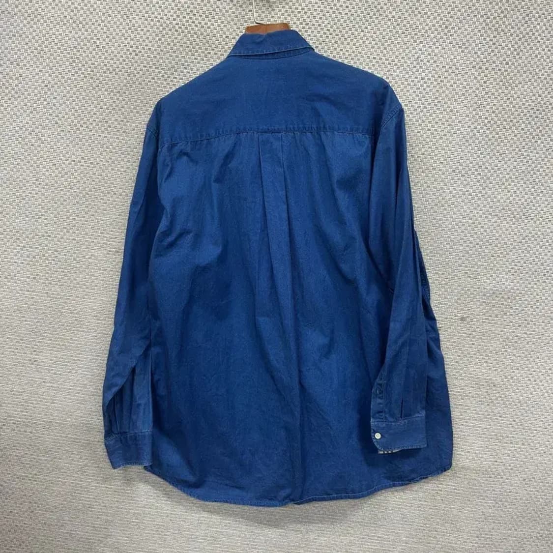버버리 정품 자수로고 데님 청셔츠 42 A05021 상품이미지2