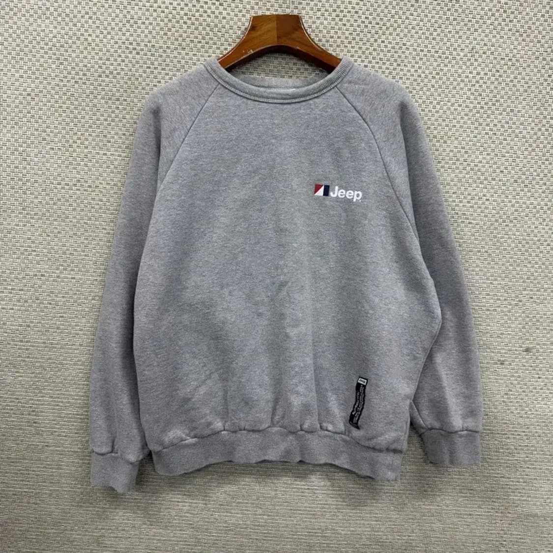 지프 JEEP 캐주얼 프린팅로고 약기모 스웻셔츠 맨투맨 S A05030 상품이미지1