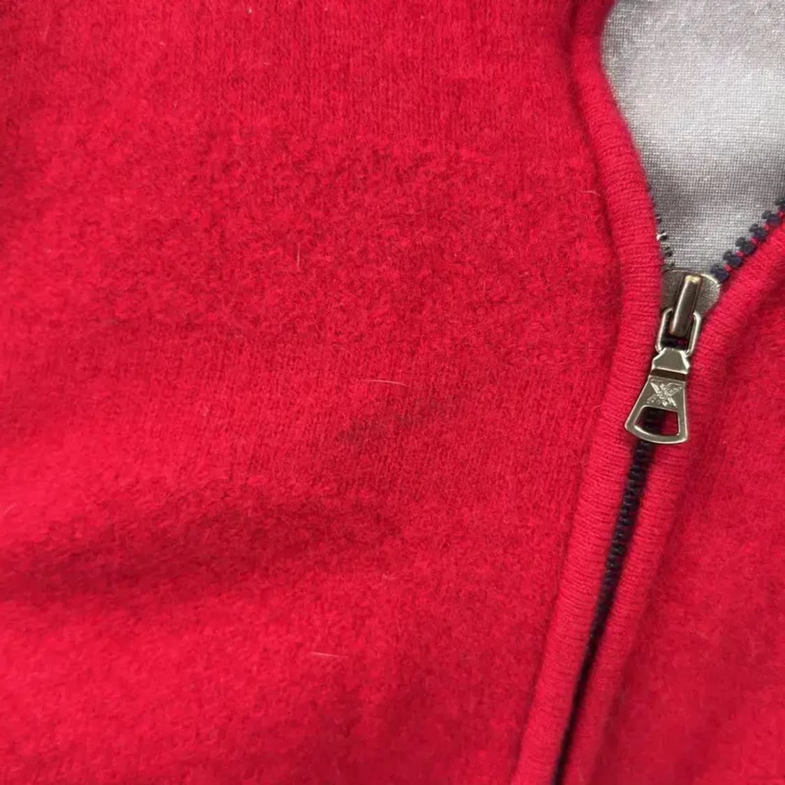 JDX 골프 캐주얼 방풍 울 니트 집업 가디건 95 A05032 상품이미지5