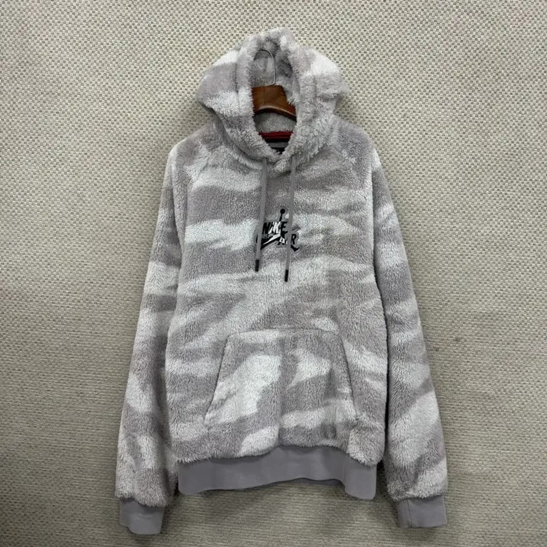 나이키 조던 밀리터리 카모 셰르파 후드티 M A05033 상품이미지1