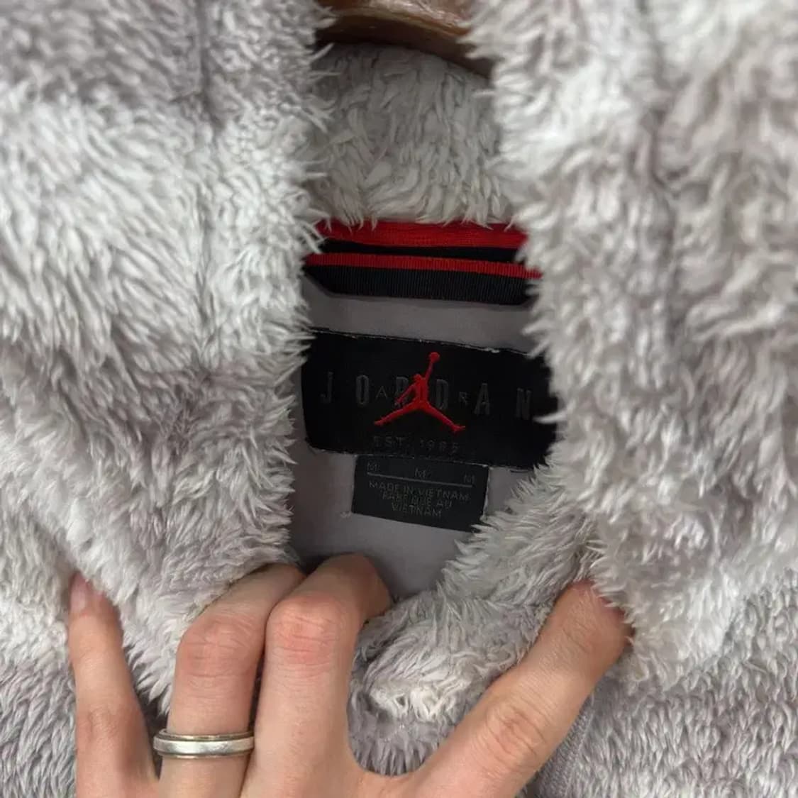 나이키 조던 밀리터리 카모 셰르파 후드티 M A05033 상품이미지3