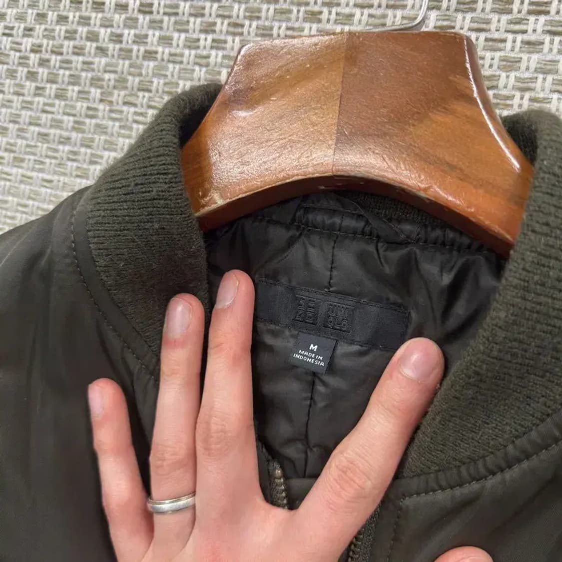 유니클로 캐주얼 여성 항공점퍼 자켓 M A05011 상품이미지3