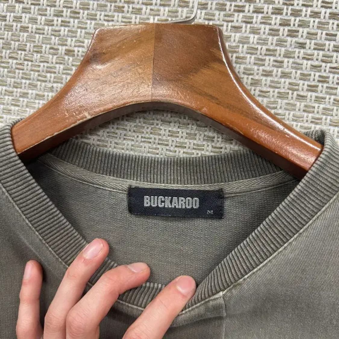 버커루 빈티지 스웻셔츠 맨투맨 M A05026 상품이미지3