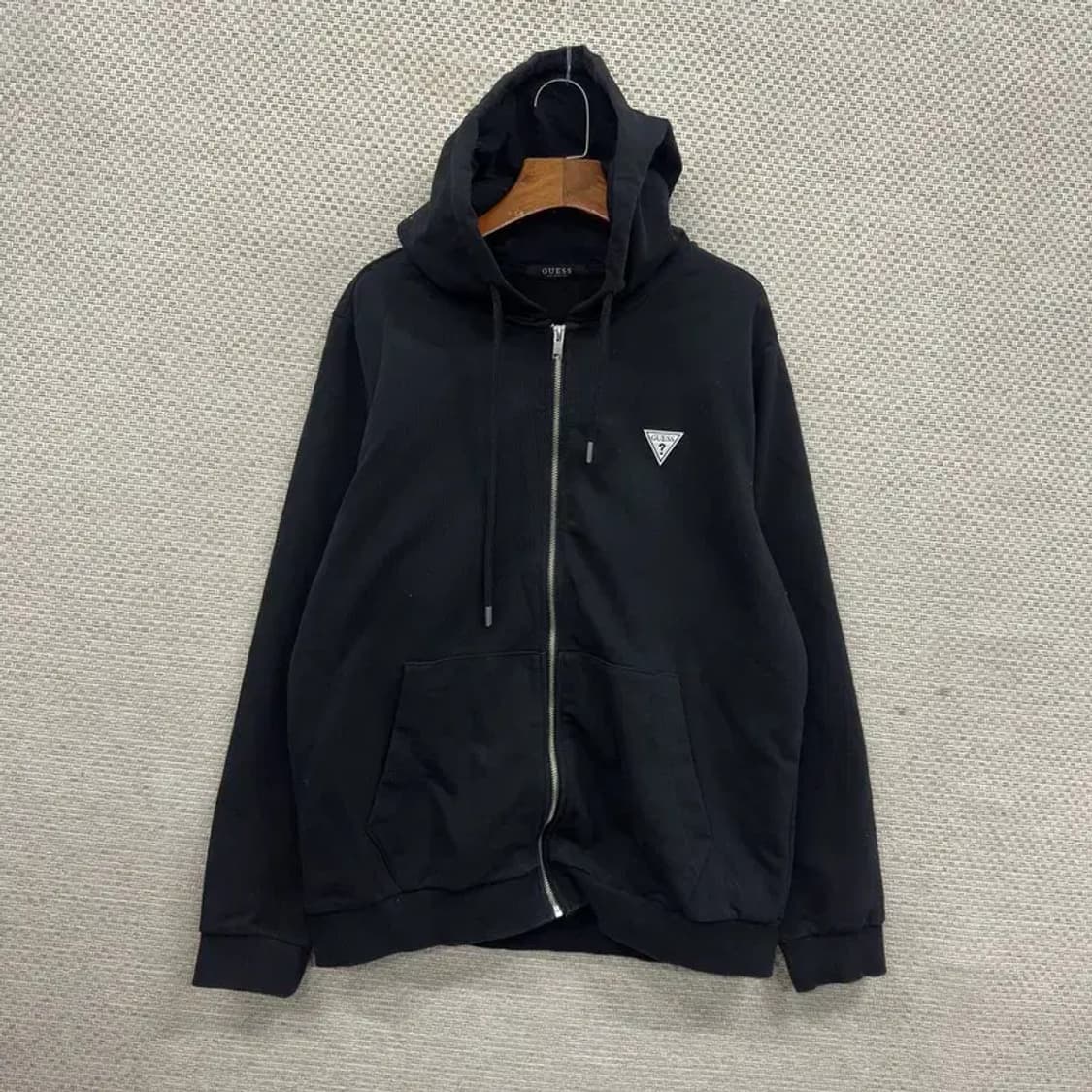 게스 캐주얼 프린팅로고 후드집업 XL A05024 상품이미지1