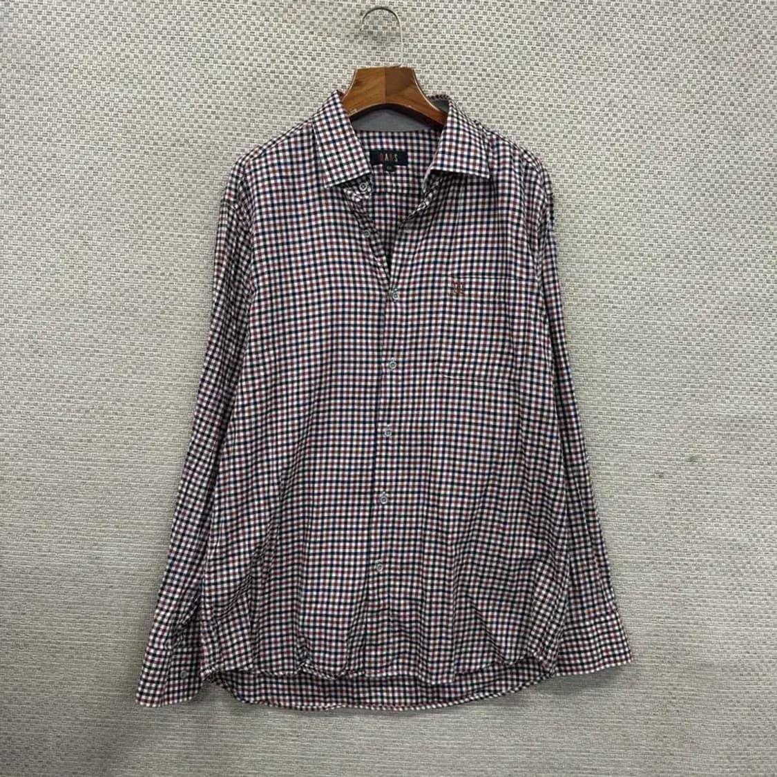 닥스 캐주얼 자수로고 긴팔 셔츠 105 A05025 상품이미지1