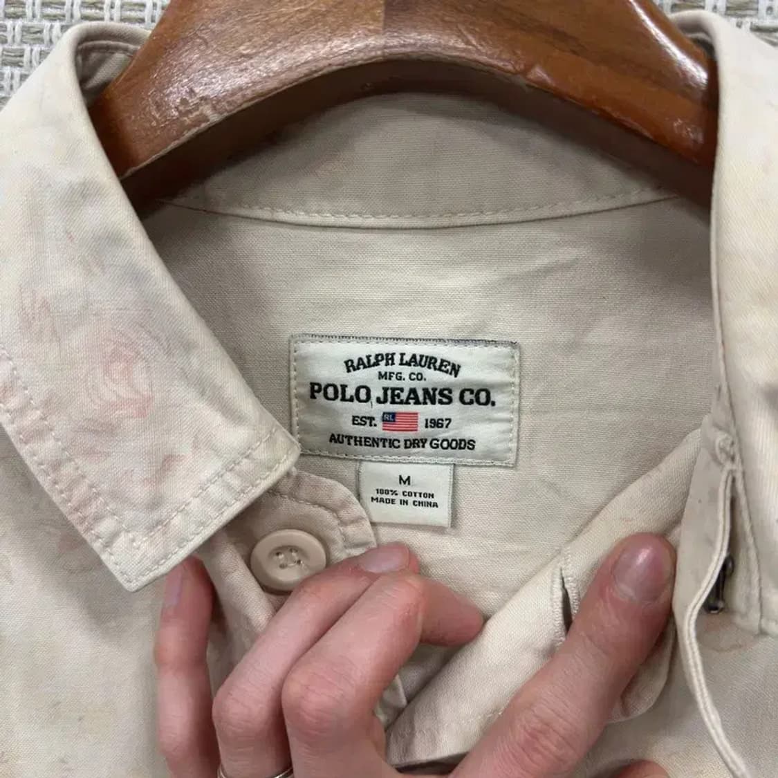 폴로 랄프로렌 빈티지 플라워패턴 워크 자켓 M A05029 상품이미지3