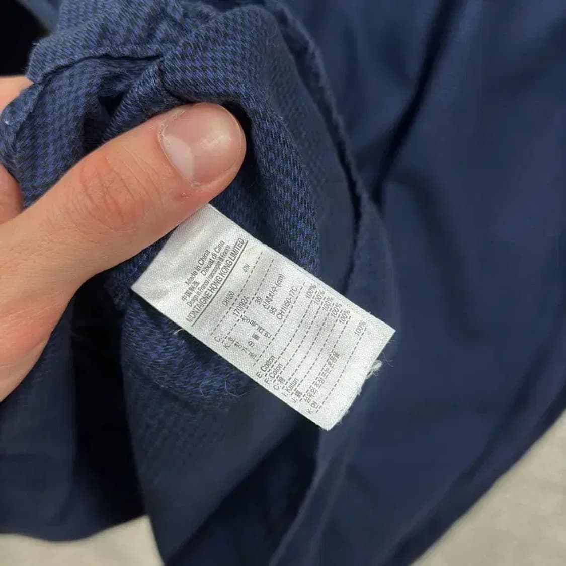 라코스테 캐주얼 자수로고 헨리넥 긴 셔츠 95 A05027 상품이미지4