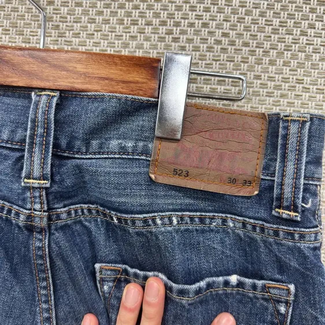 리바이스 523 스트레이트 데님 청바지 30인치 A05041 상품이미지3