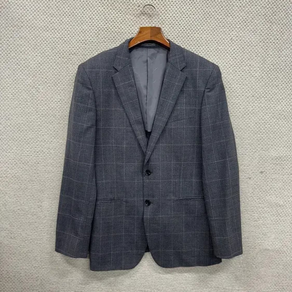 지이크 캐주얼 버튼 울 블레이저 자켓 105 A05014 상품이미지1