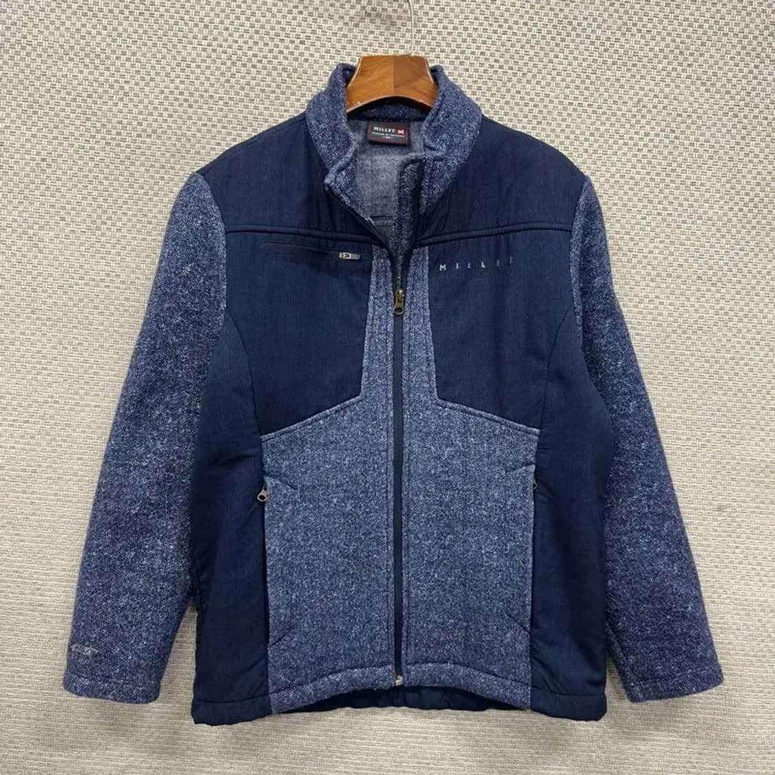 밀레 아웃도어 자수로고 플리스 후리스 집업 95 A05031 상품이미지1