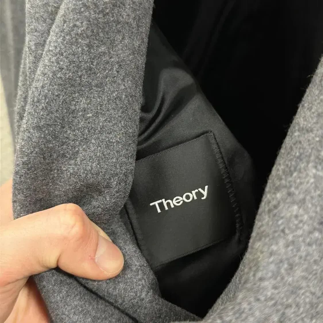 띠어리 울 캐시미어 더블코트 롱코트 95 A05085 상품이미지3