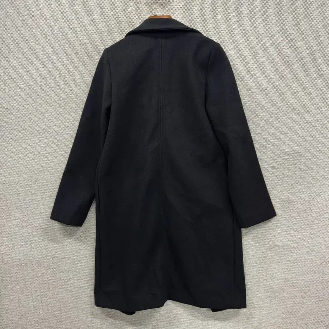 자라 ZARA 블랙 오픈 롱코트 S A05088 상품이미지2