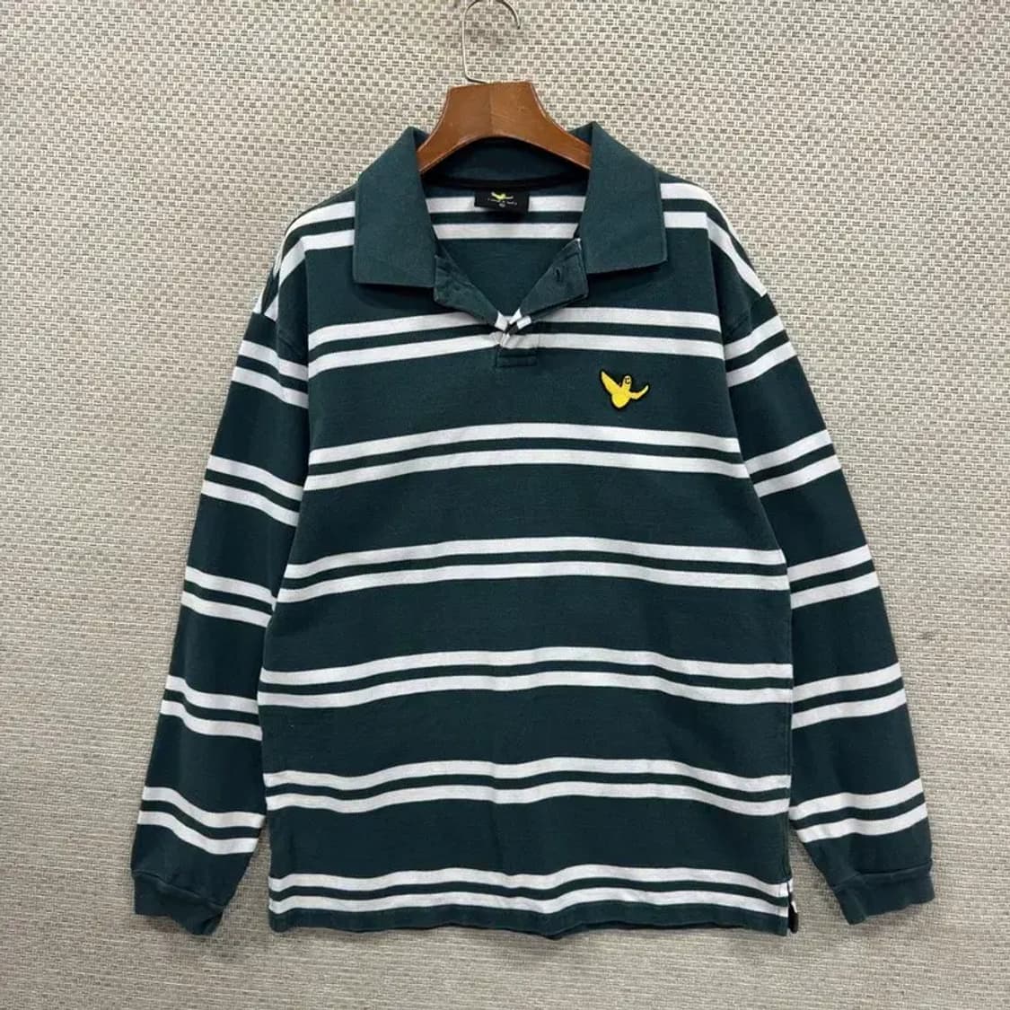 와릿이즌 캐주얼 스트라이프 긴팔카라티 L A05111 상품이미지1