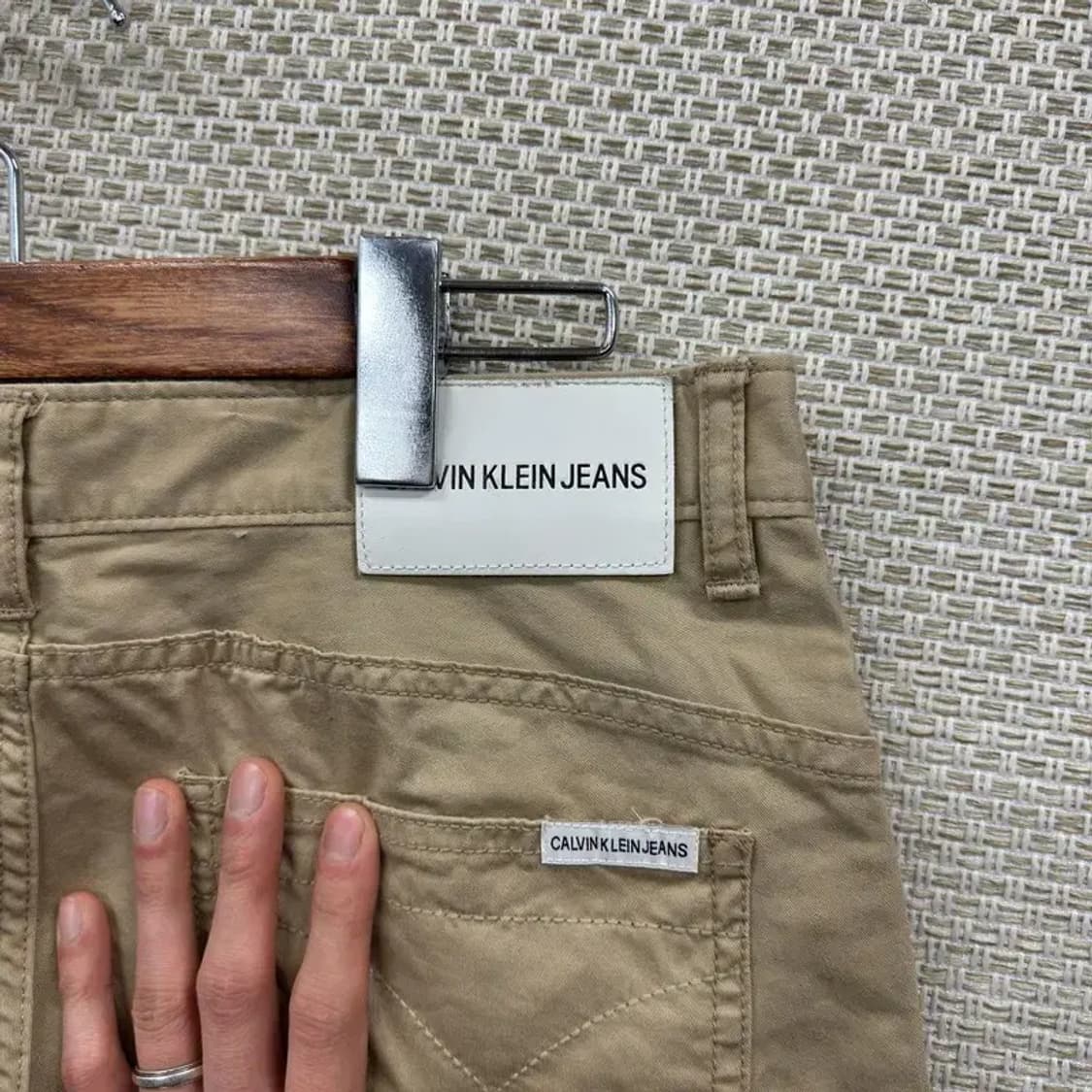 캘빈클라인 캐주얼 남자 면바지 치노바지 30인치 A05116 상품이미지3