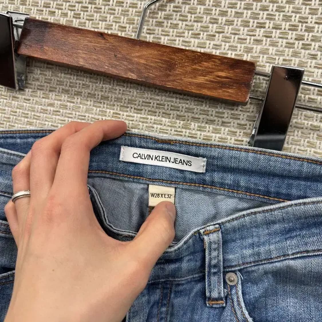캘빈클라인 캐주얼 청바지 스키니진 데님팬츠 28인치 A05117 상품이미지4