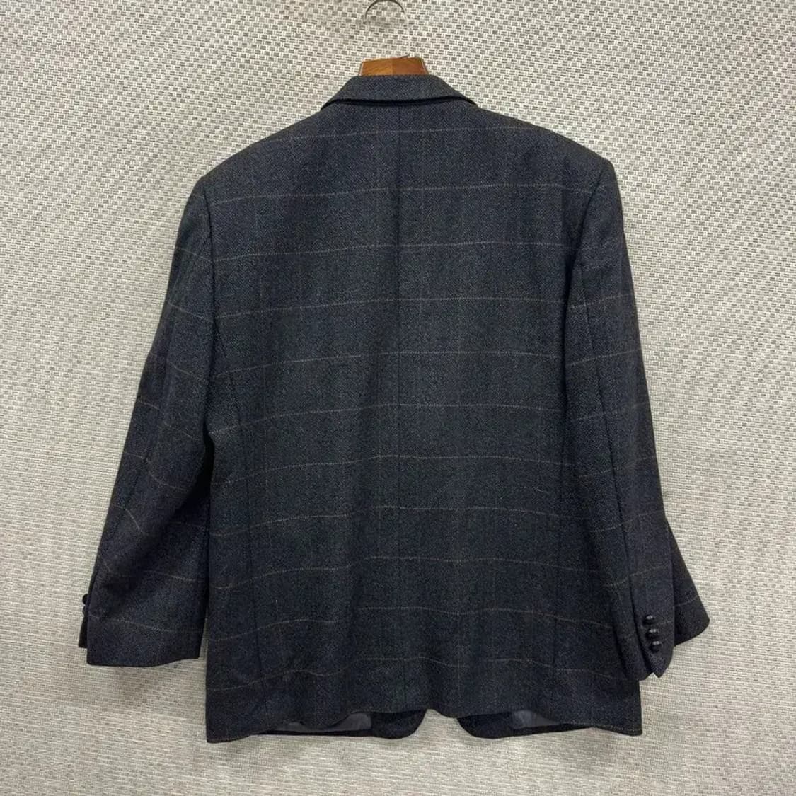 닥스 울 캐시미어 체크 블레이저 자켓 100 A05090 상품이미지2