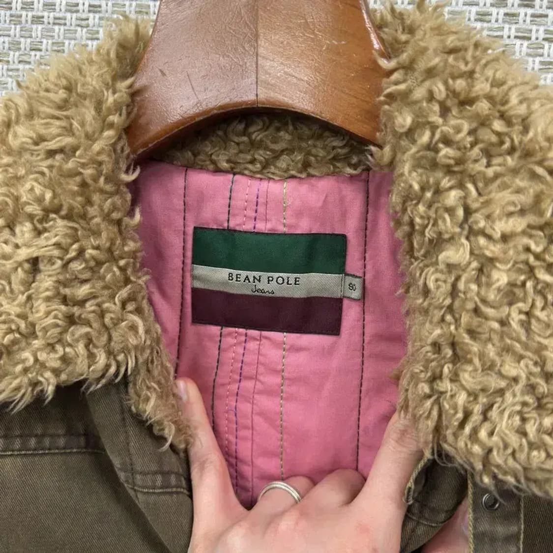 빈폴 쉐르파 롱코트 자켓 90 A05092 상품이미지3