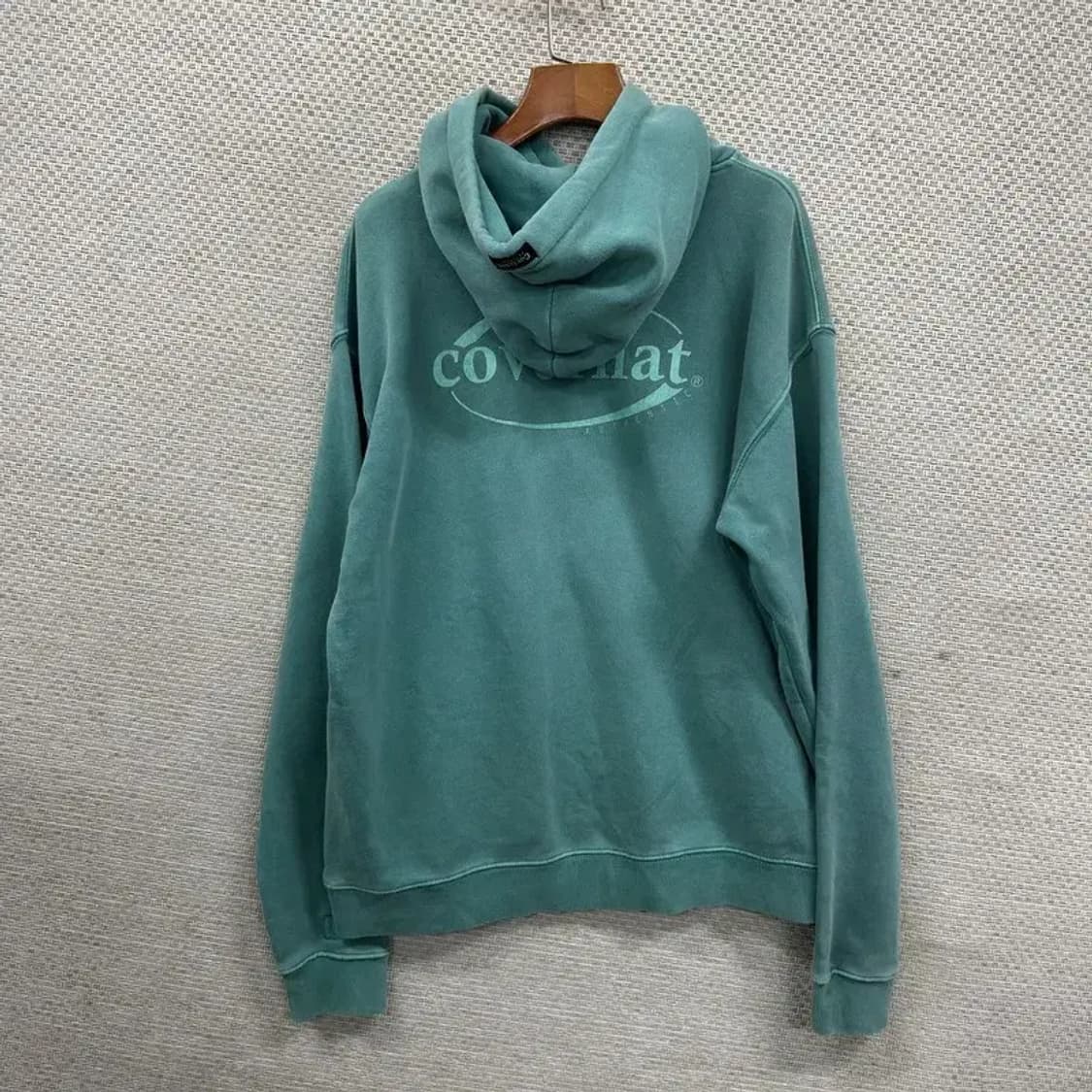 커버낫 피그먼트 오버핏 후드티 M A05098 상품이미지2