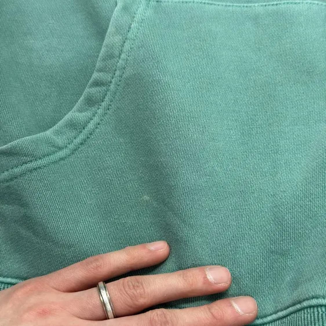 커버낫 피그먼트 오버핏 후드티 M A05098 상품이미지6