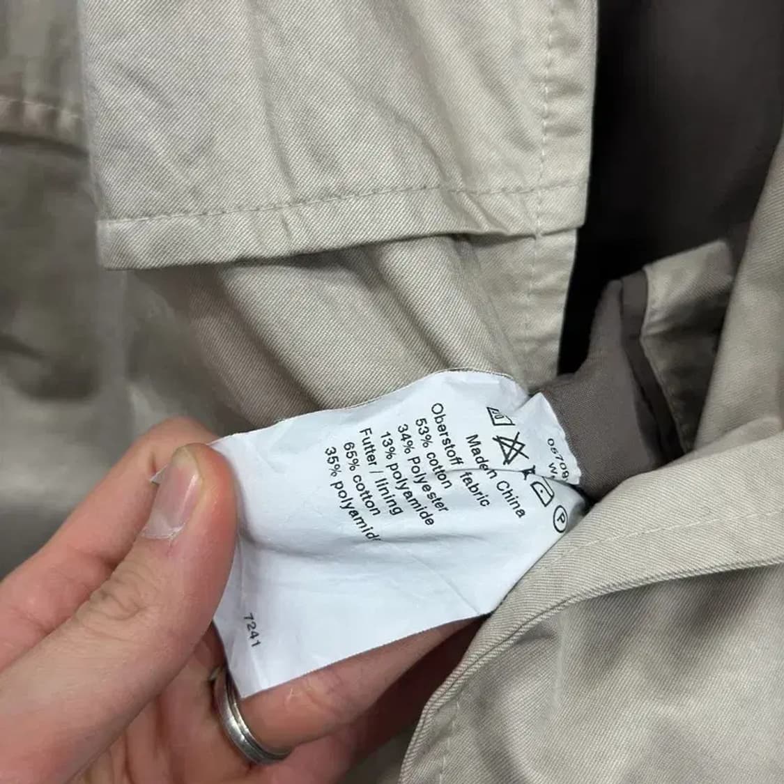 타미힐피거 캐주얼 트렌치 코트 105 A05103 상품이미지4