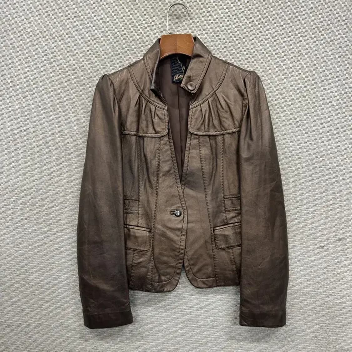 빈티지 베티 양가죽 가죽자켓 블레이저 85 A05108 상품이미지1