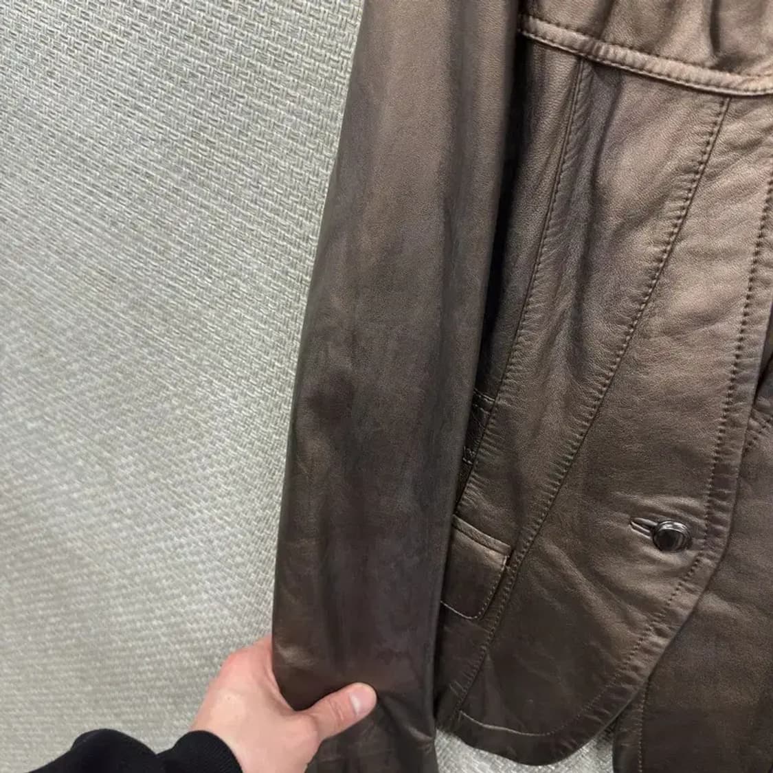 빈티지 베티 양가죽 가죽자켓 블레이저 85 A05108 상품이미지6