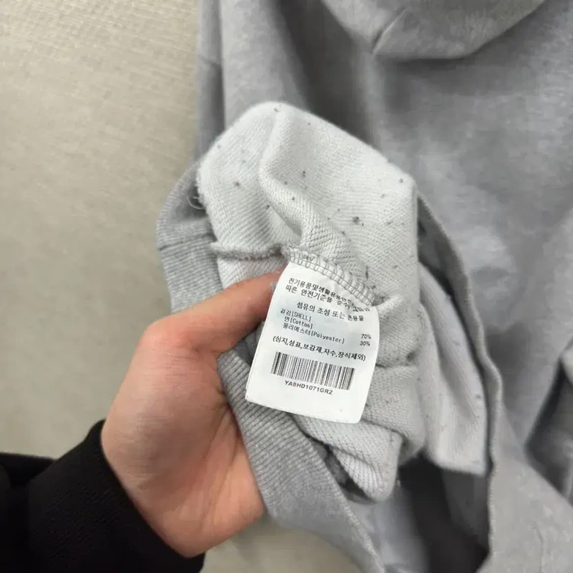 예일 YALE 캐주얼 빅로고 오버핏 후드티 M A05105 상품이미지4