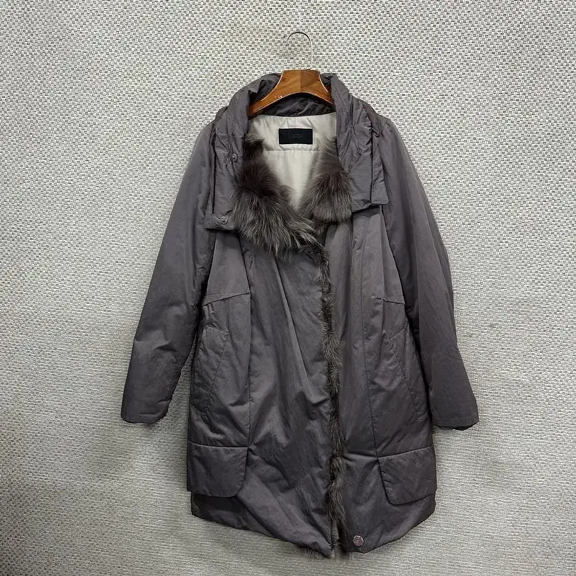 시스템 한섬 캐주얼 오리털 덕다운 롱 패딩 자켓 82 A05167 상품이미지1