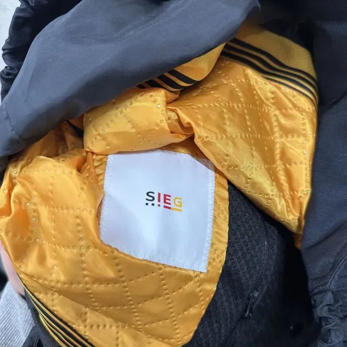 지이크 캐주얼 올드스쿨 바이커 누빔 자켓 100 A05168 상품이미지3