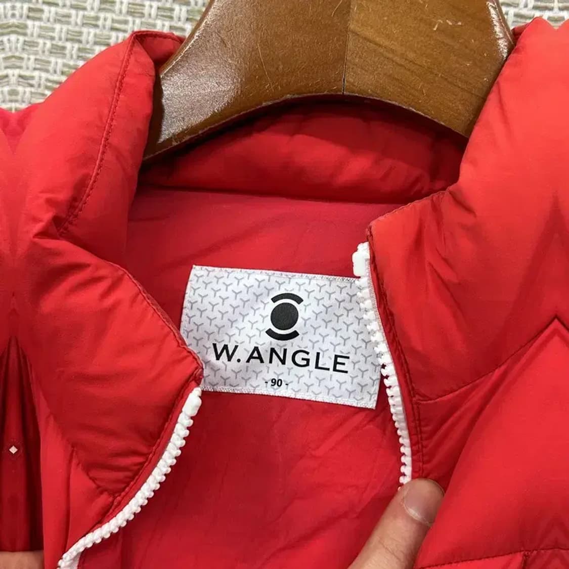 와이드앵글 골프 오리털 덕다운 패딩 조끼 베스트 90 A05175 상품이미지3