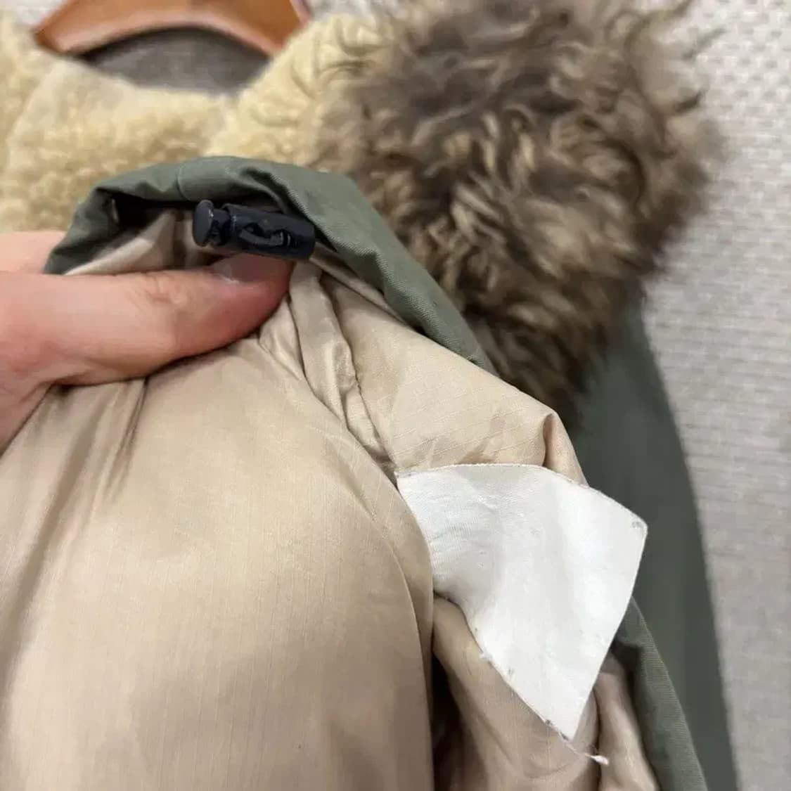 커버낫 캐주얼 N37 야상 패딩 점퍼 100 A05178 상품이미지4