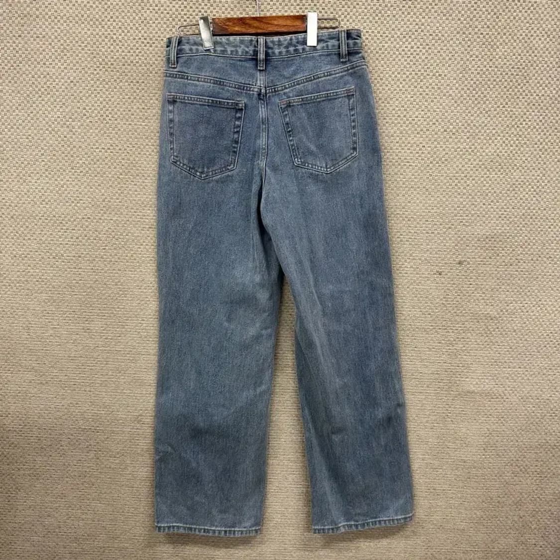 무신사스탠다드 캐주얼 와이드핏 데님 청바지 29인치 A05200 상품이미지2