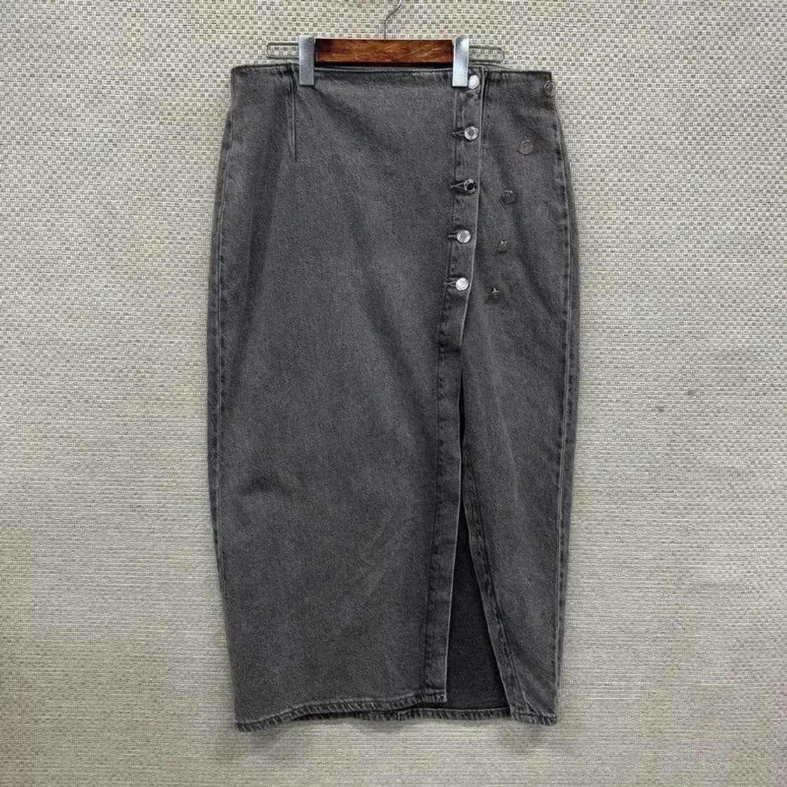 자라 ZARA 캐주얼 더블버튼 데님 스커트 30인치 A05204 상품이미지1